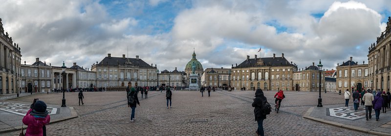Panorama Schloss Amalienborg