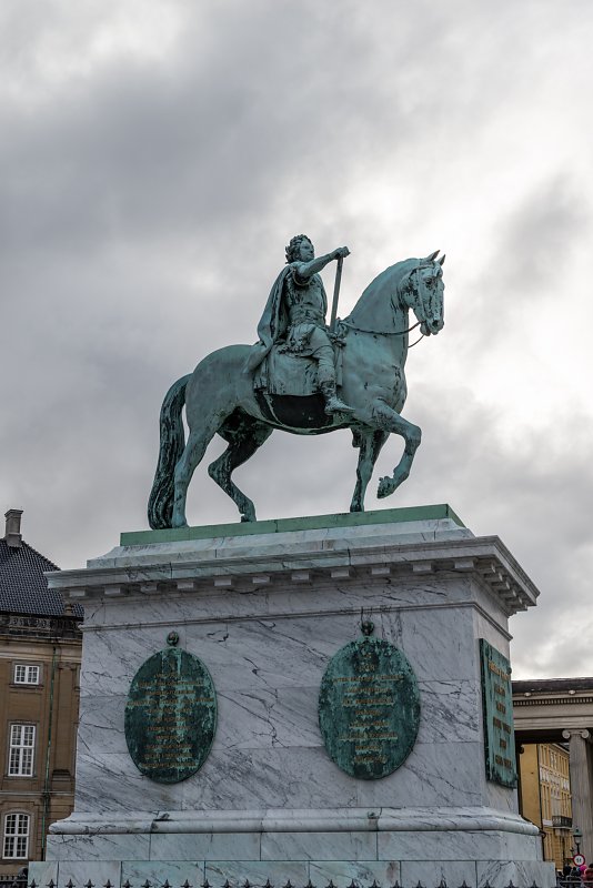 Ritterstatue Frederik V